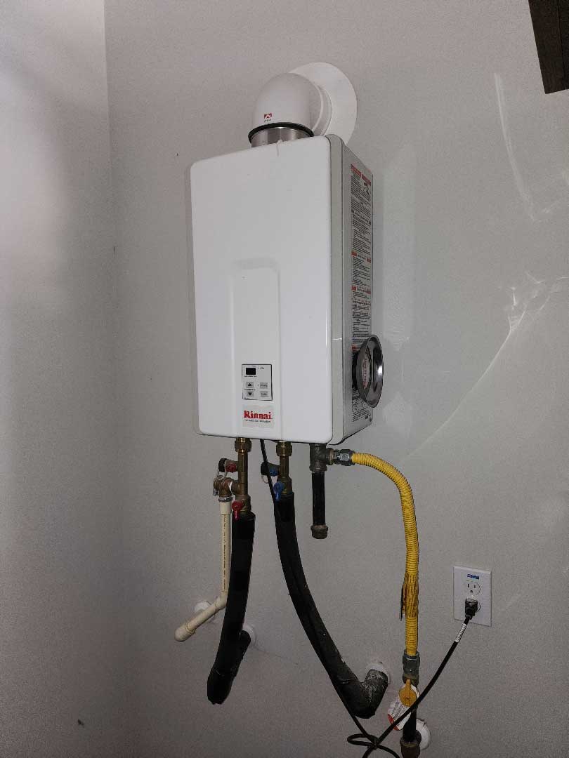 Rinnai Tankless Plumbbber